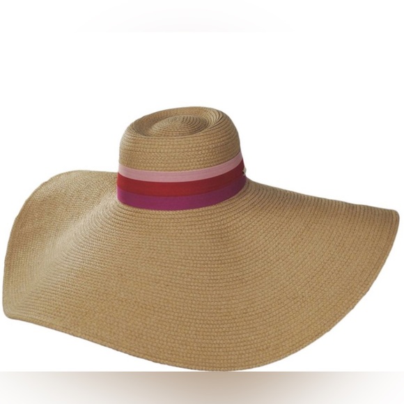 Trina Turk Accessories - Trina Turk Palmas Large floppy straw hat NWT
